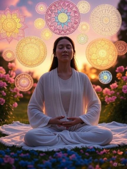 Meditación con mandalas