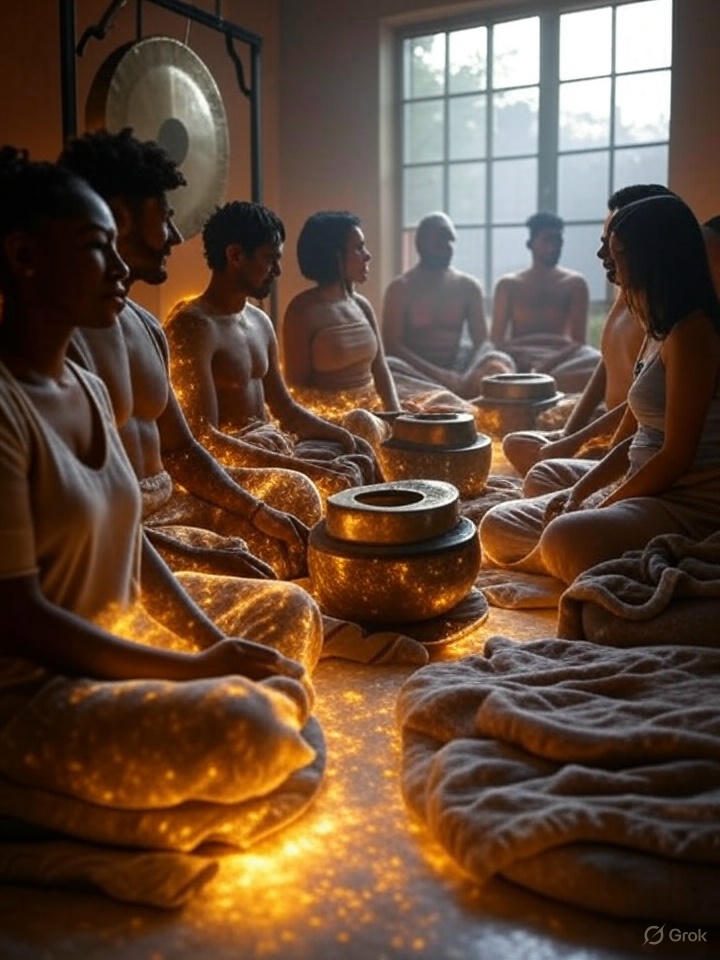 Baño de gong