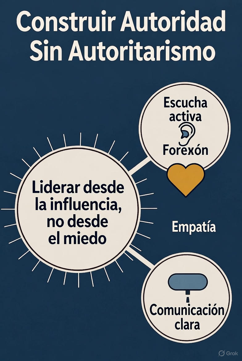 ¿Cómo construir autoridad sin ser autoritario? Debes liderar desde la influencia y no desde el miedo