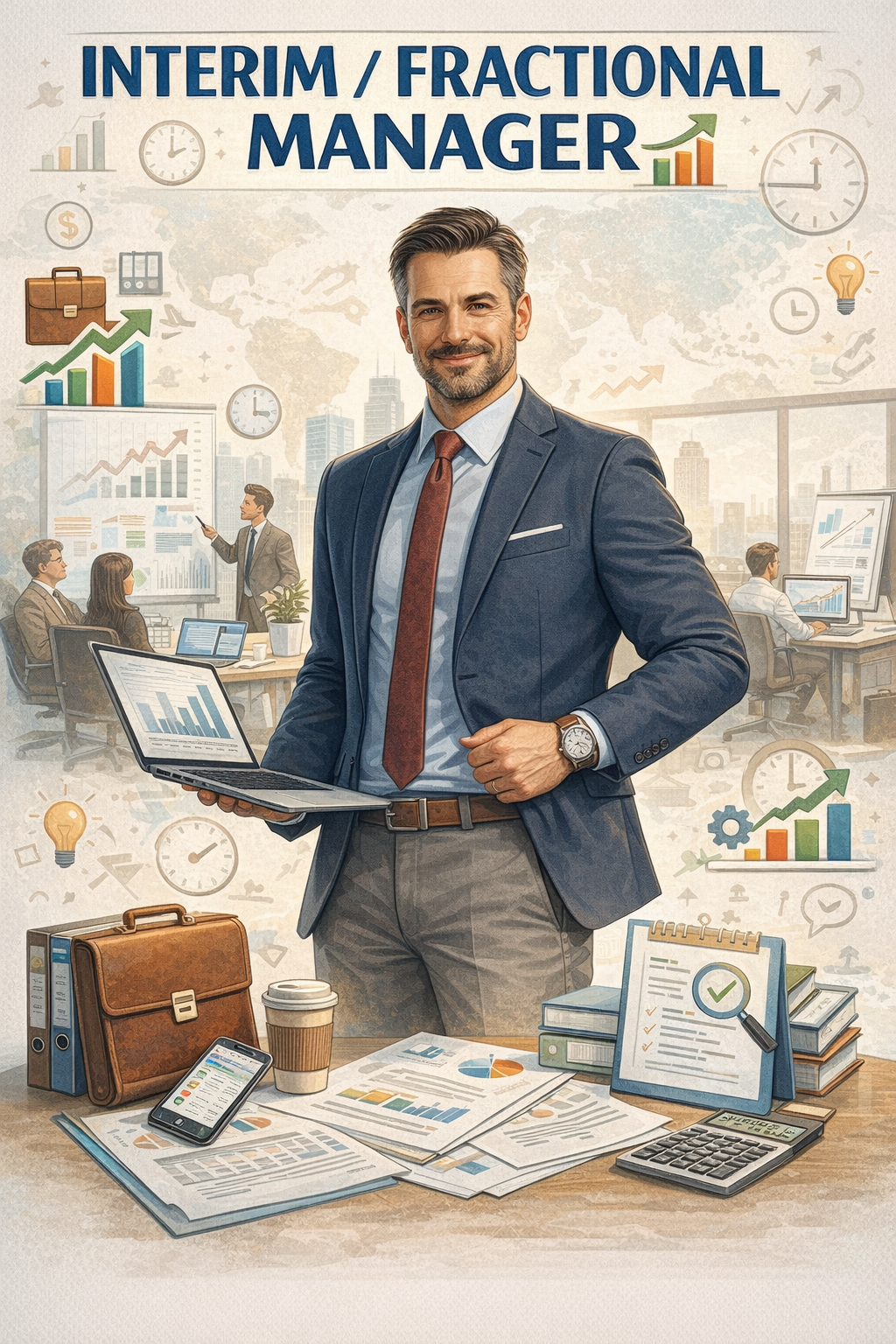 Ser una/un Ínterim Manager o Fractional Manager 