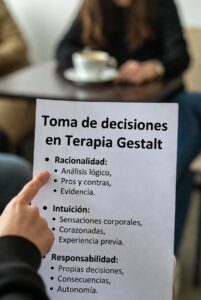 Toma de decisiones en Terapia Gestalt: Racionalidad, intuición y responsabilidad