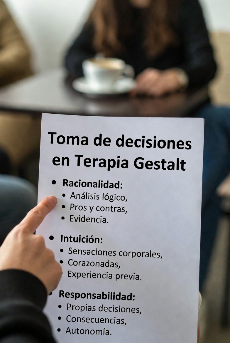 Toma de decisiones en Terapia Gestalt: Racionalidad, intuición y responsabilidad