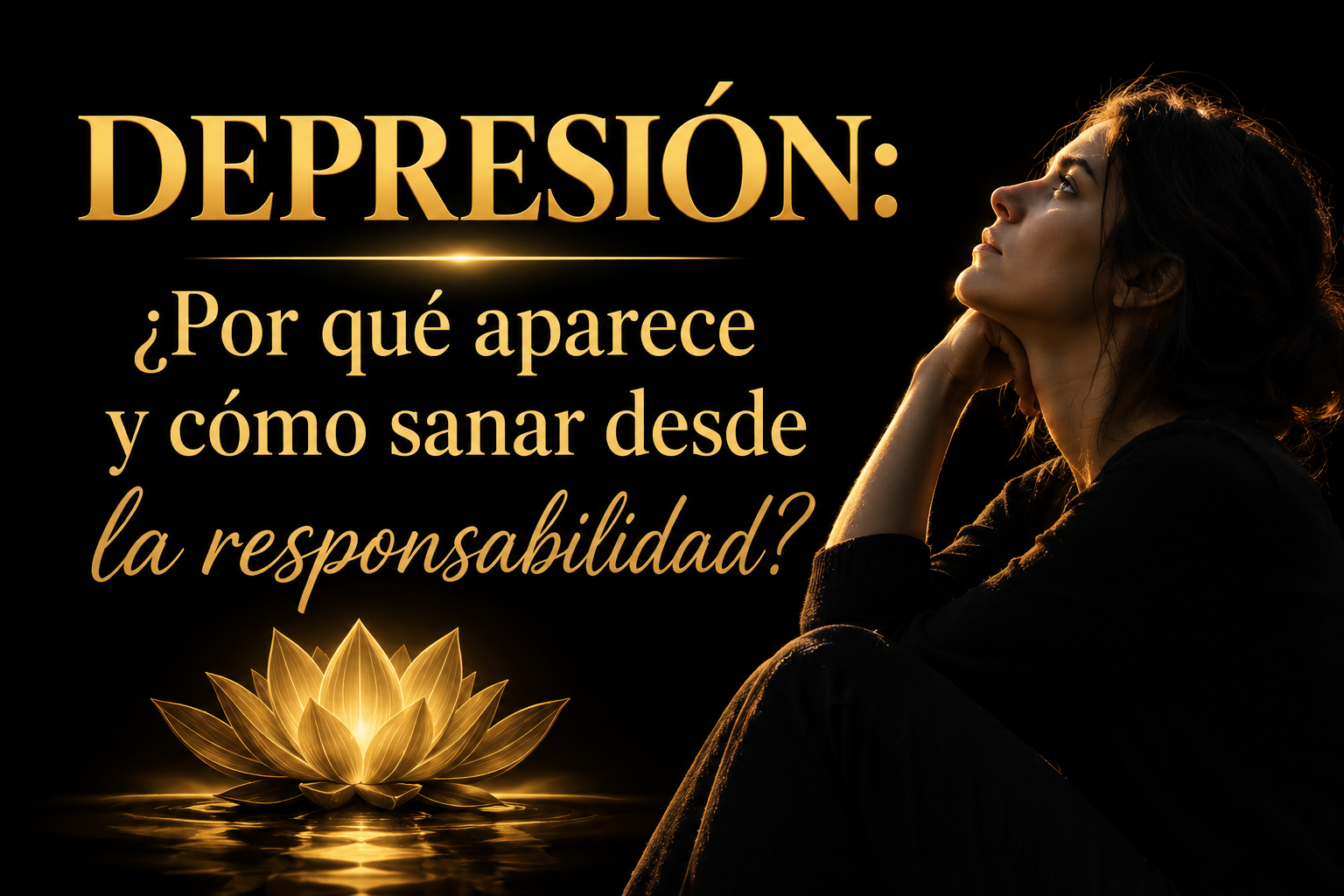 Depresión: ¿Por qué aparece y cómo sanar desde la responsabilidad?